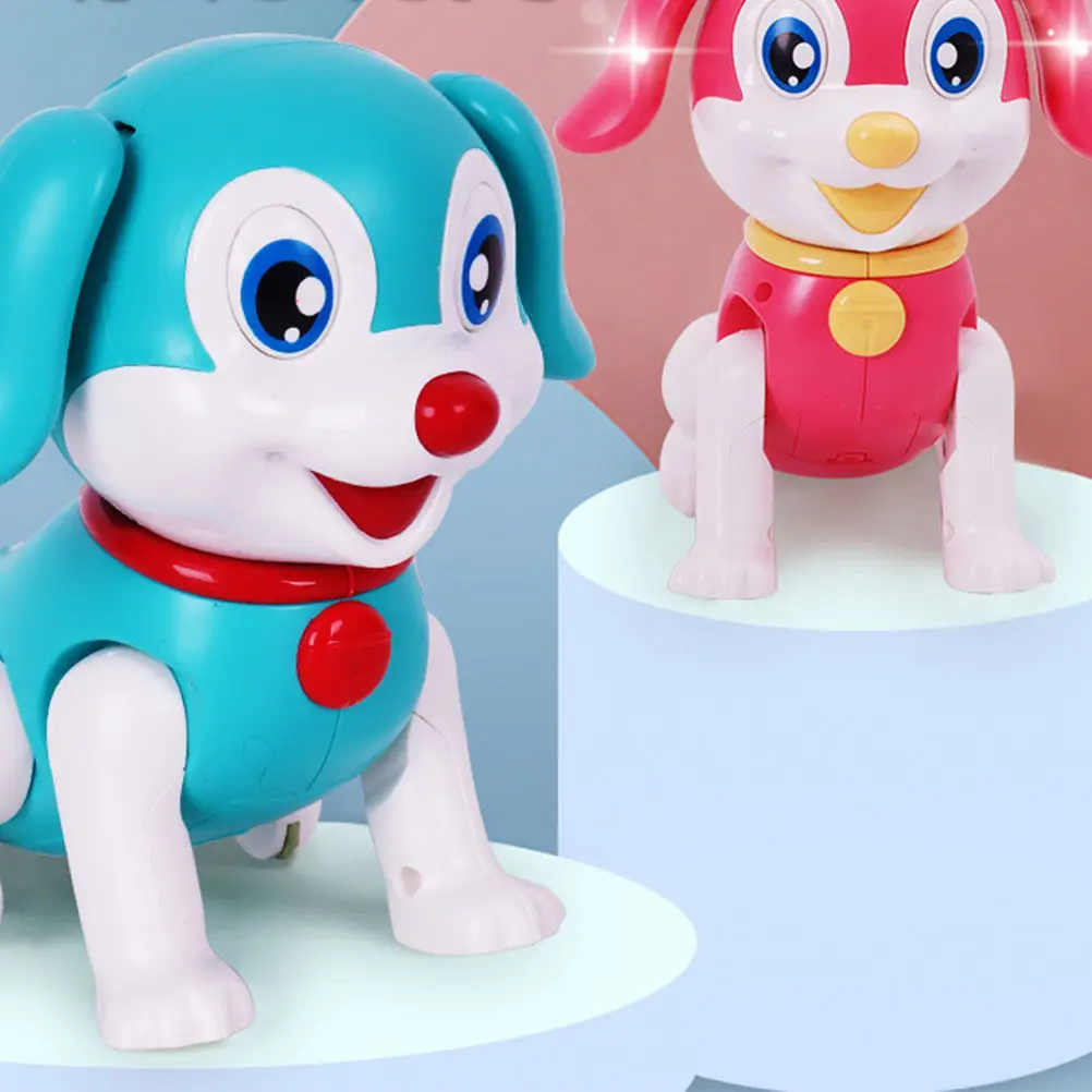 

1Pcs Dancing Glow-in-The-Dark Musical Puppy Electric Interactive Kids Plaything for Birthday Party Favor Spring Festival Gift