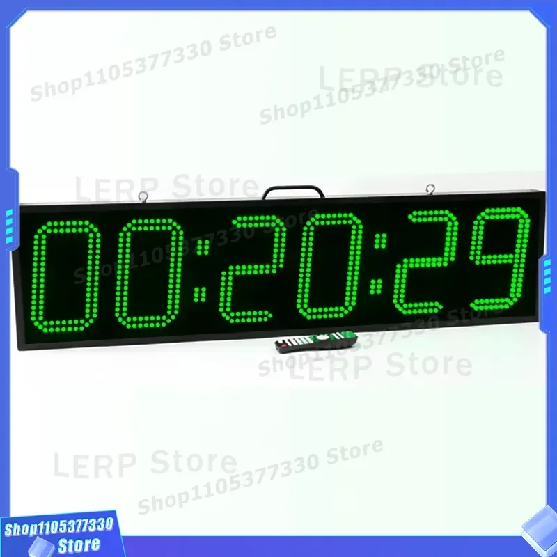 9 Inch Single Sided LED Marathon Timer Giant Sports Digital Clock Waterproof Large Display For Outdoor Running Event