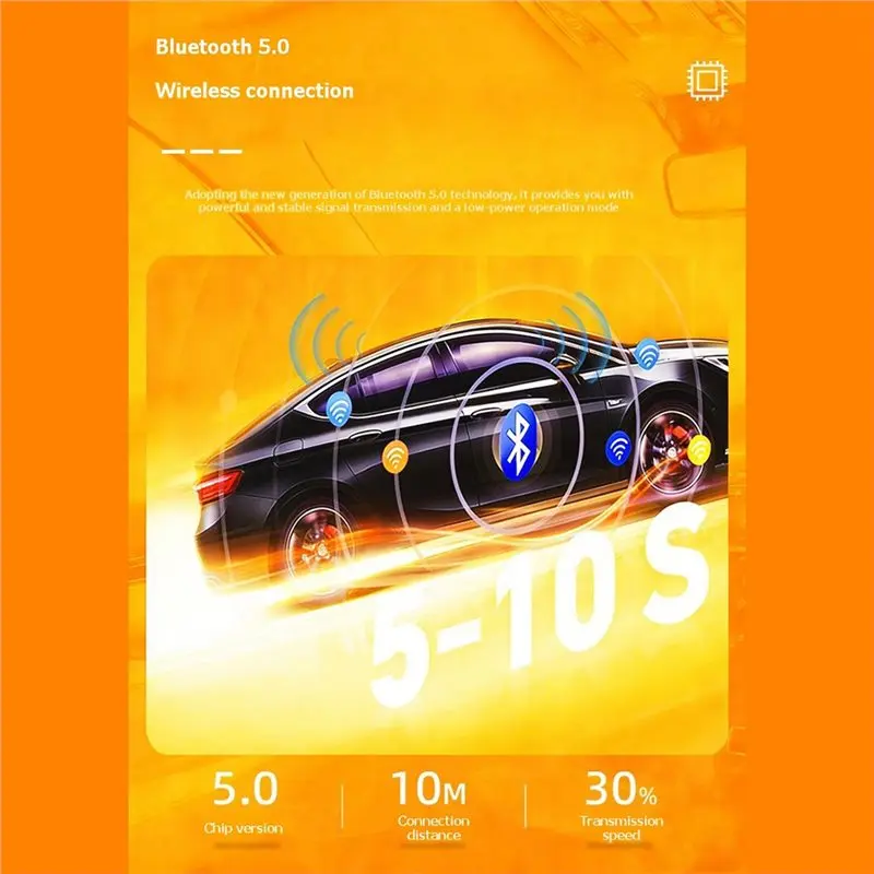 Efficientt-2In1 Wireless Carplay Android Auto AI Box Adapter
