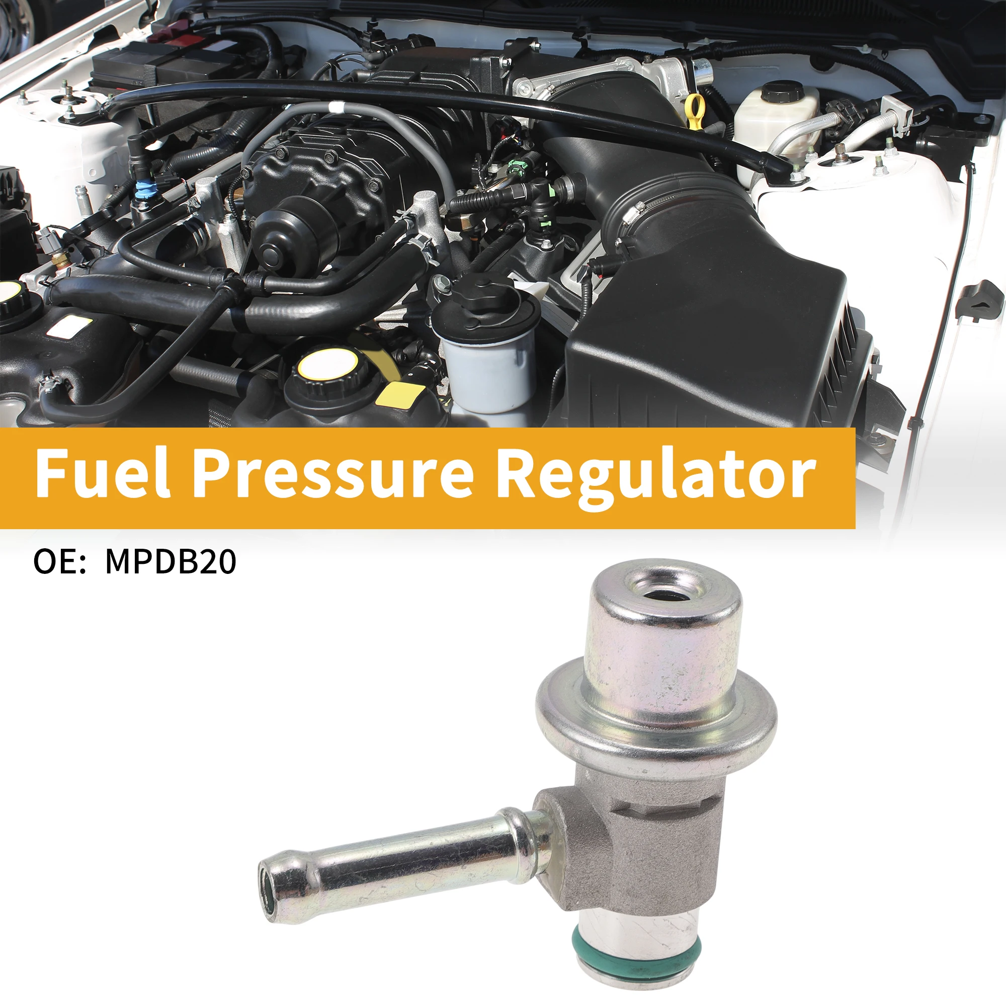 

UXCELL Fuel Pressure Regulator Fuel Pump Regulator No.MPDB20 for Nissan Sentra 93-17