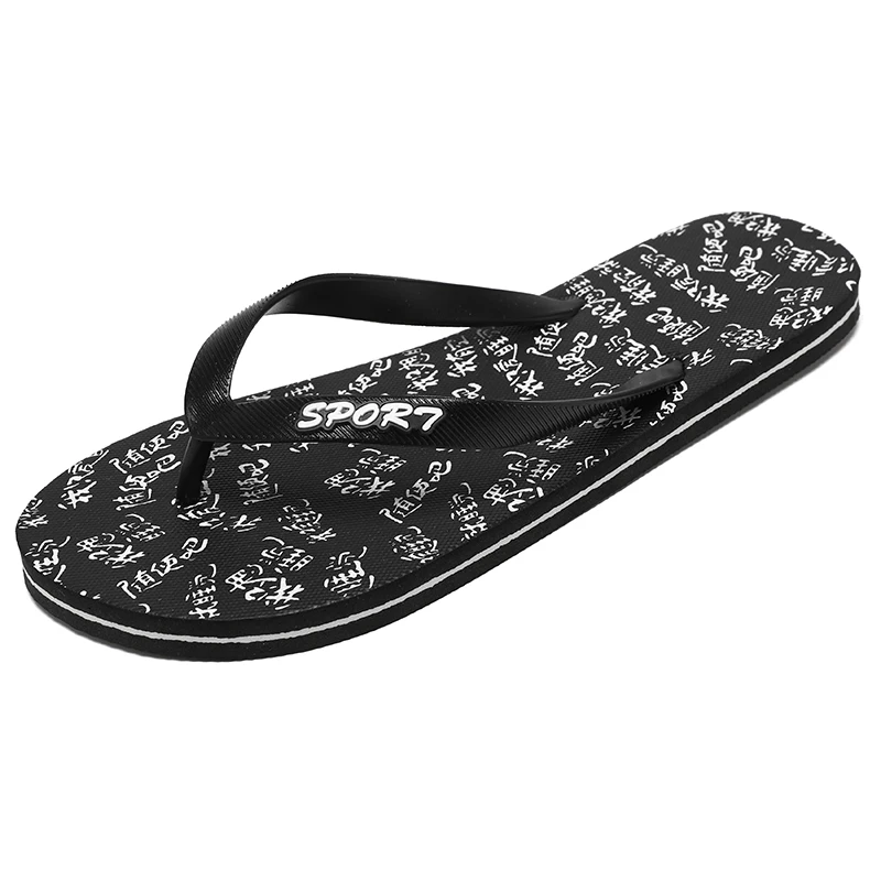 Summer non-slip casual sandals Flat comfortable men's sandals soft sole fashion slippers outdoor fashion men's beach flip-flops