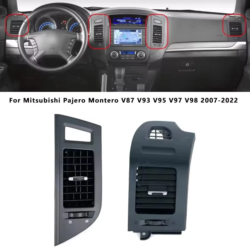 

Instrument Panel Board A/C Air Conditioner Air Vent Outlet For Mitsubishi Pajero Montero V87 V93 V95 V97 V98 2007 2008-2022