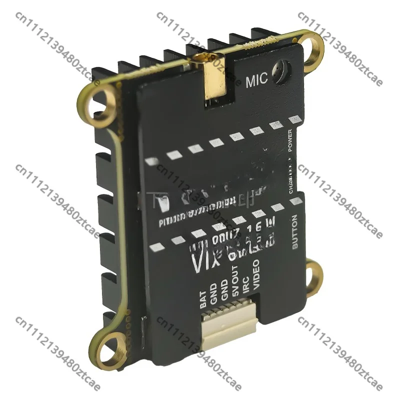 4.9-5.8GHz 64CH FPV Video Transmitter With 1600mW 2500mW Adjustable Power Long Range Racing Drone Replacement Parts