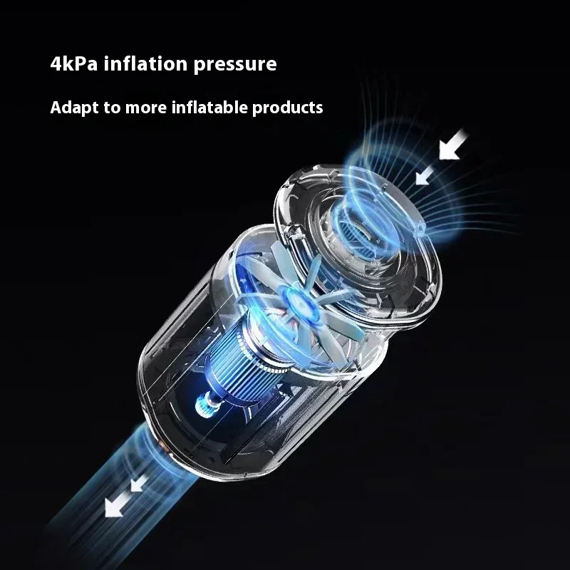 FLEXTAIL Pumping and Inflating Electric Air Pump Outdoor Camping Portable Mini Lighting Inflator Wireless Air Cushion Pump