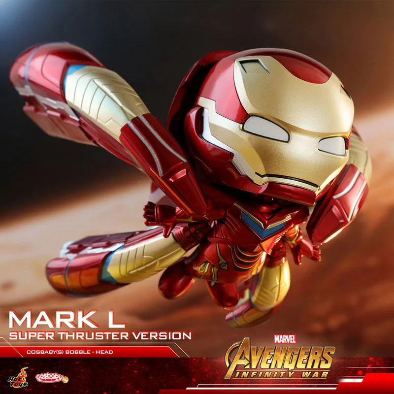 

HotToys Cosbaby Iron Man MK50 Flying Version Avengers Infinity War Collectible Action Figure Model COSB547