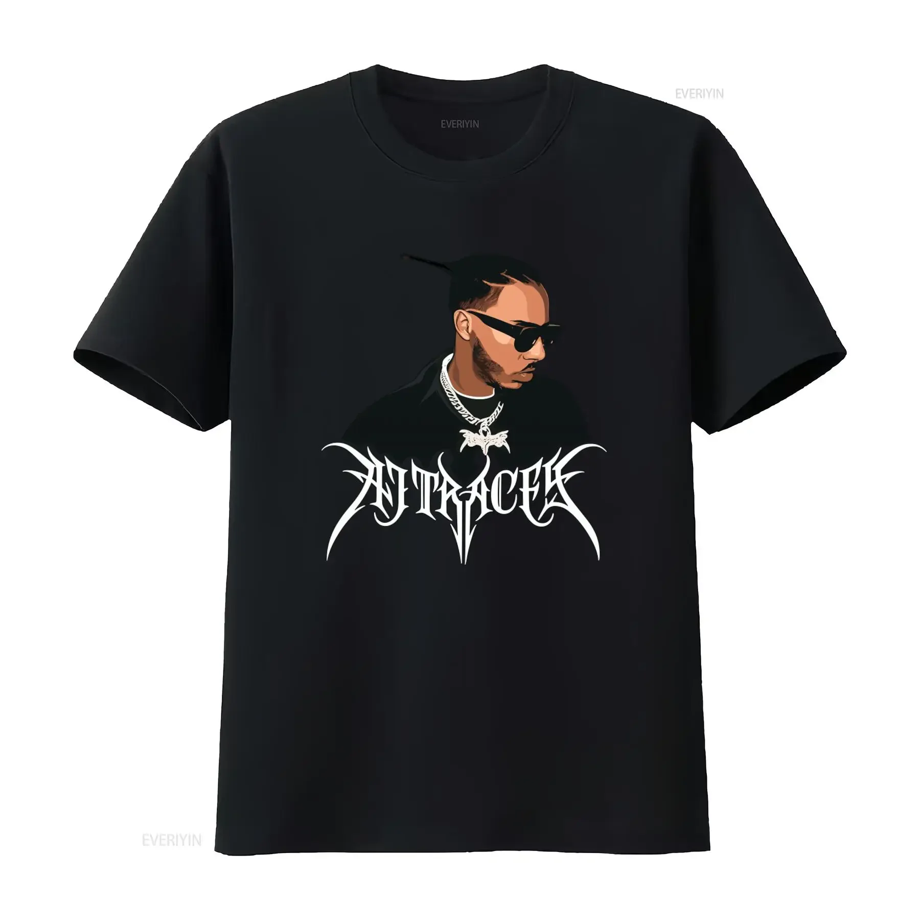 A J Tracey Grime Rap Style T Shirt for Men Featuring Aitch Headie One Stormzy Dave Digga D Fredo Hus vintage Washed Comfortable