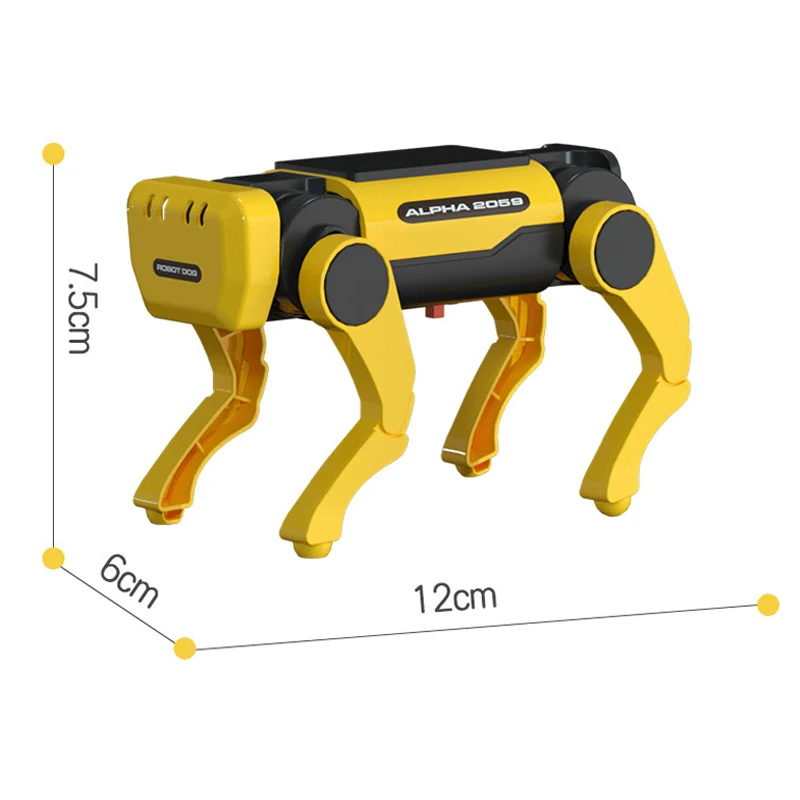 أطفال روبوت الكلب العلوم تجربة أطقم تعمل بالطاقة الشمسية جرو الأطفال DIY التعليمية الجذعية اللعب العلوم التنموية هدية