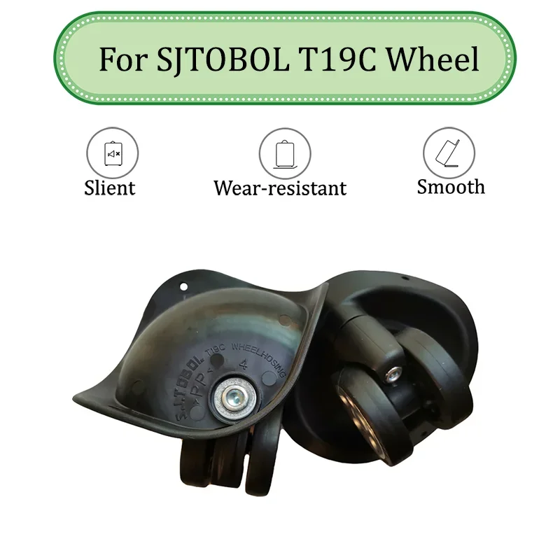 

Suitable For SJTOBOL T19C Universal Luggage Wheel Mute Wear-resistant Push-pull Smooth Luggage Replacement Accessories Wheels