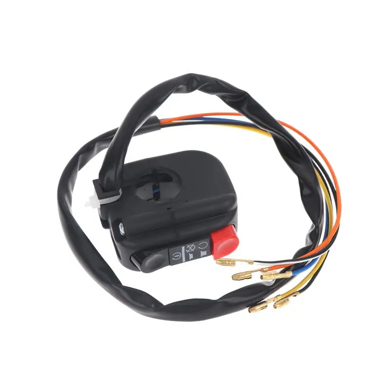 【CMO】Motorcycle Switch Handlebar Mount Start Stop Kill On Off Button Side Switch 12V For ATV Motorcycles Scooters