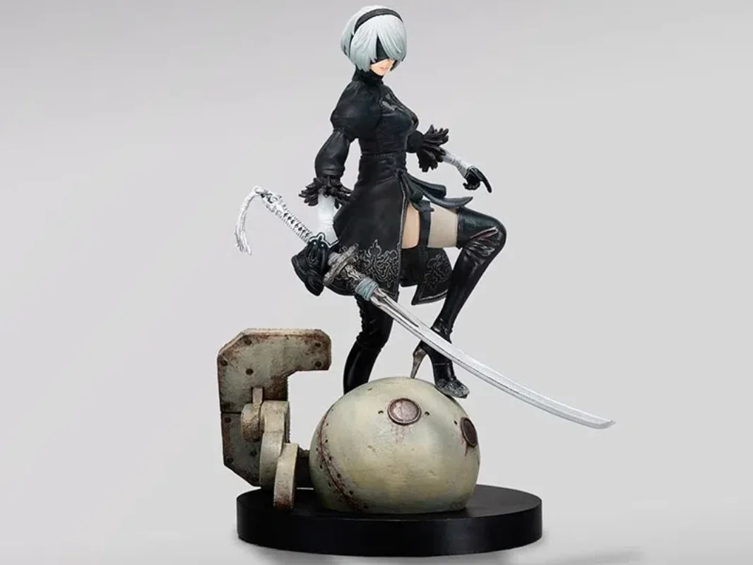 

Аниме-игра NieR: Automata YoRHa No. Фигурки типа B, каваи, смола, GK, сделай сам, ручная работа, белая сборка, модель игрушки, коллекция кукол, подарки