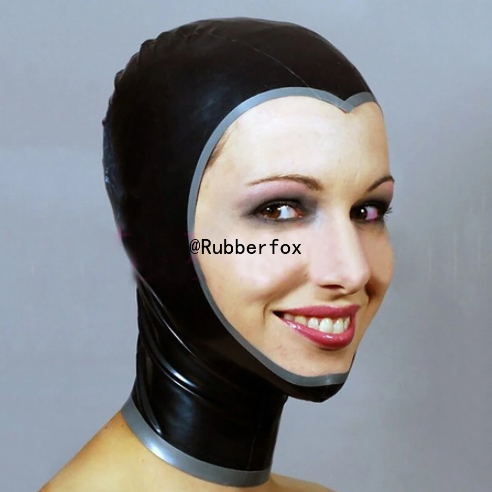 

Черный латексный капюшон в форме сердца с открытым лицом на молнии сзади Комбинезон Резиновая маска Косплей Клубная одежда Открытое лицо Латексная маска с капюшоном Вечеринка