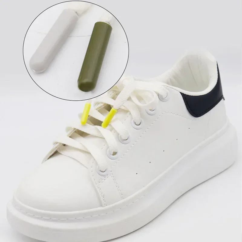 

4 шт. красочные пластиковые шнурки с носком, шапки для шнурков, круглая голова с пулей, одежда для багажа, обувь на веревке, декоративные аксессуары