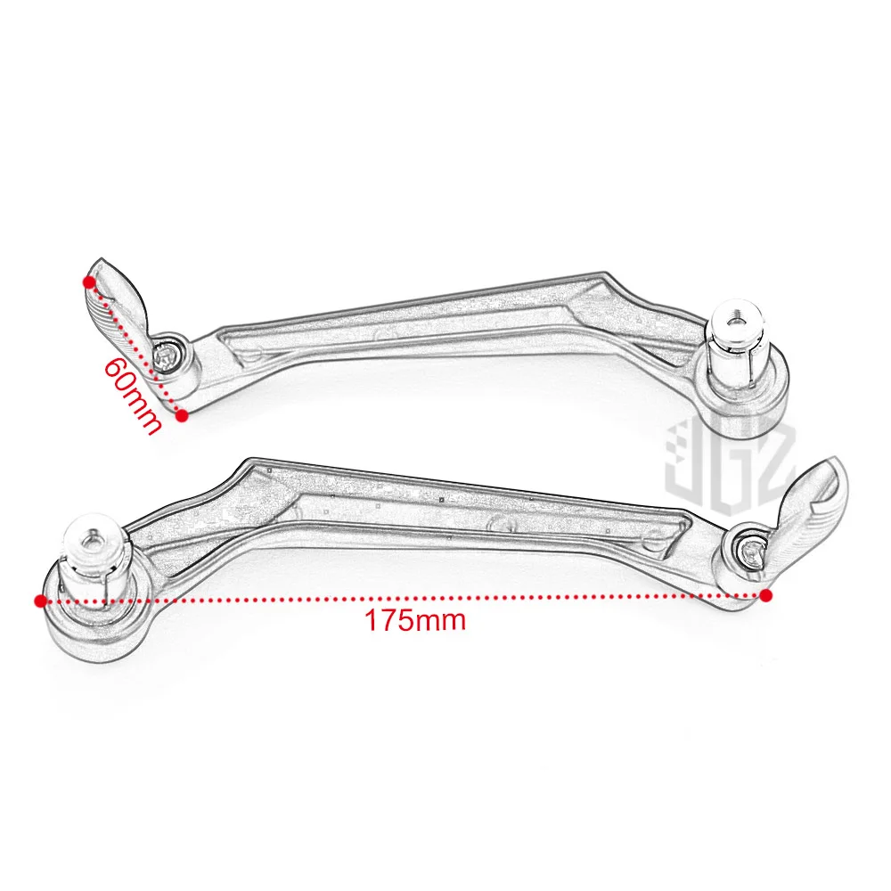 Motorcycle CNC Aluminum Handlebar Bar End Hand Guards Protector for Piaggio ZIP 50 TYPHOON X7 X9 X10 Beverly 300 FLY Liberty 250