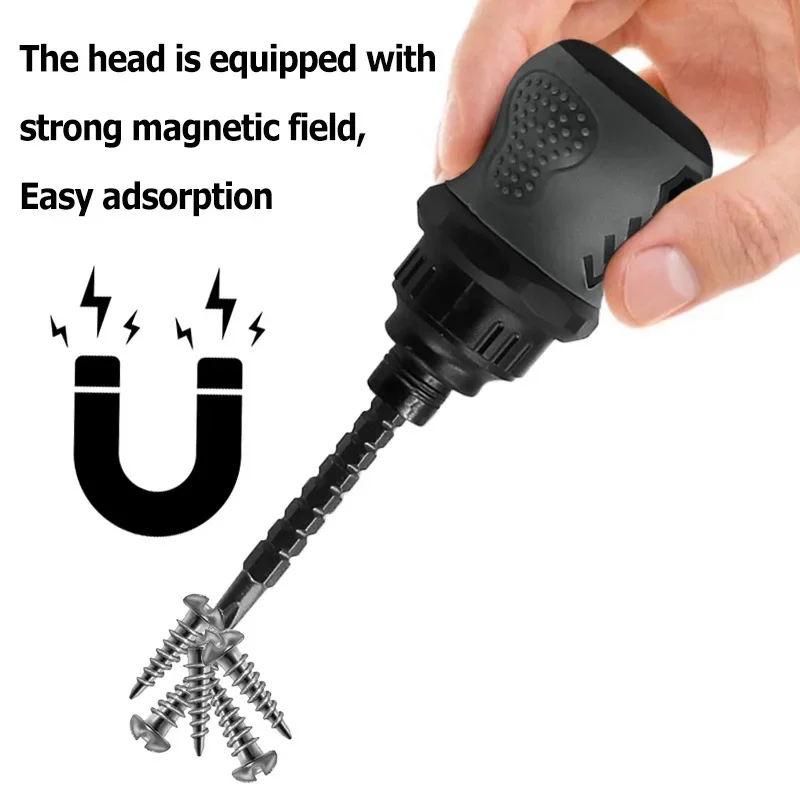 Household Driver Head Disassembly Mobile Phone Computer Maintenance Combination Tool Set Multipurpose Fat Ratchet Screwdriver