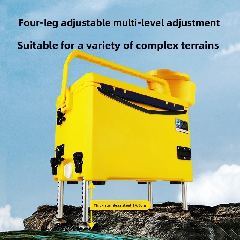 

Multi-set selection of polyurethane material, thickened fishing box free installation