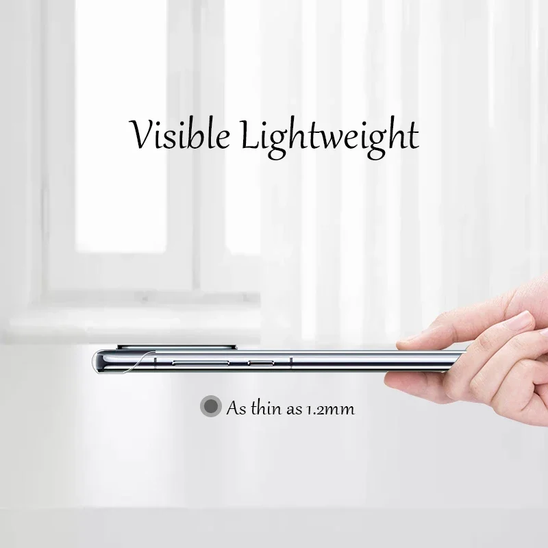 Custodia per telefono senza cornice in plastica rigida sottile per Samsung Galaxy S25 S24 S23 S22 S21 S20 FE S10 Nota 20 Ultra 10 Plus Cover posteriore trasparente