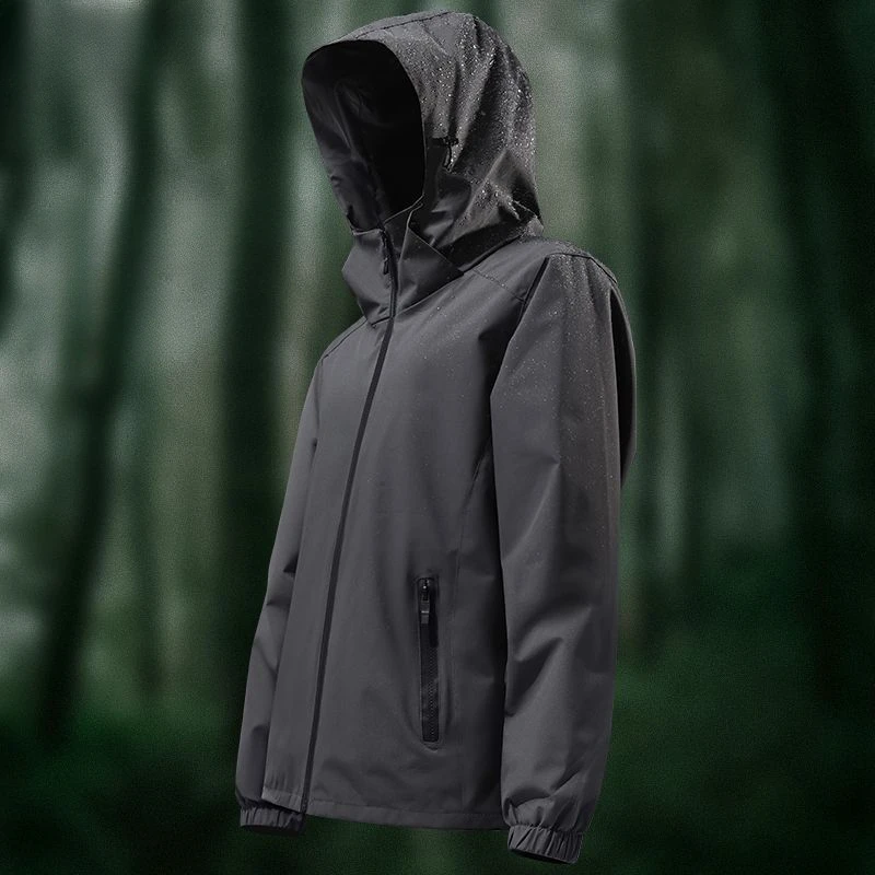 Sports Jacket Men's Trench Coat Windproof Rainproof Waterproof Jacket Autumn Winter Cycling Running Training Men's Track Suit