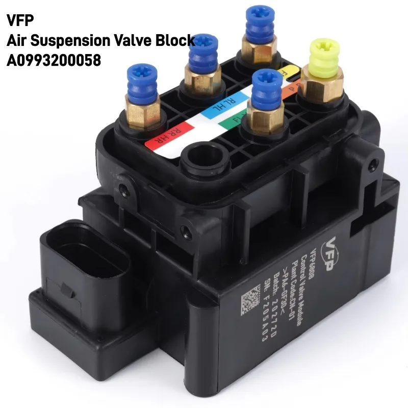 Air Suspension Valve Block A0993200058 for Mercedes Benz W221 W222 W164 W166 Airmatic Distribution Valve