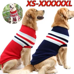 Big Dog Sweater Winter Warm Christmas Clothes for Small Medium Large Dogs Warm Pullover Sweatshirt for Big Dog Pet Clothes