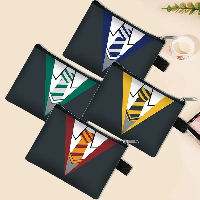 Mini coin purse, portable storage bag multi-functional card case, school-style coin and ID bag, advertising and promotional gift