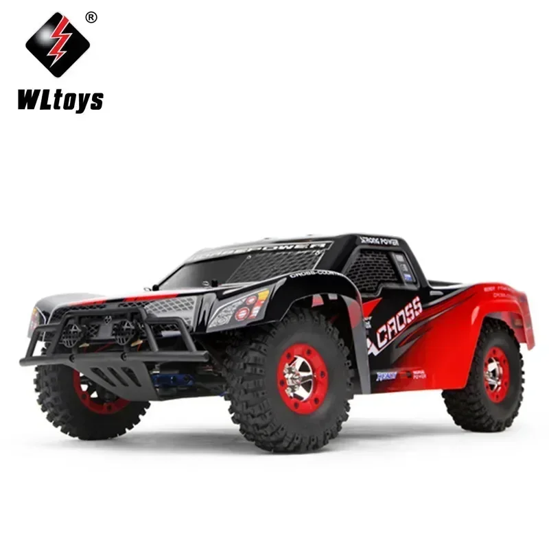 1: 12 Full Scale Off-road High-speed Vehicle 2.4g Remote-controlled Electric Four-wheel Drive Short Truck Drift Vehicle Weili