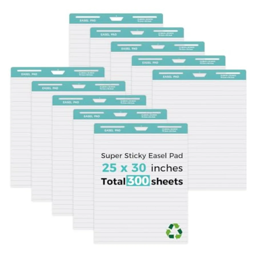 

Самоклеящаяся доска-планшет для учителя, большая, 25x30 дюймов, с сухой стираемой поверхностью, для использования в классе