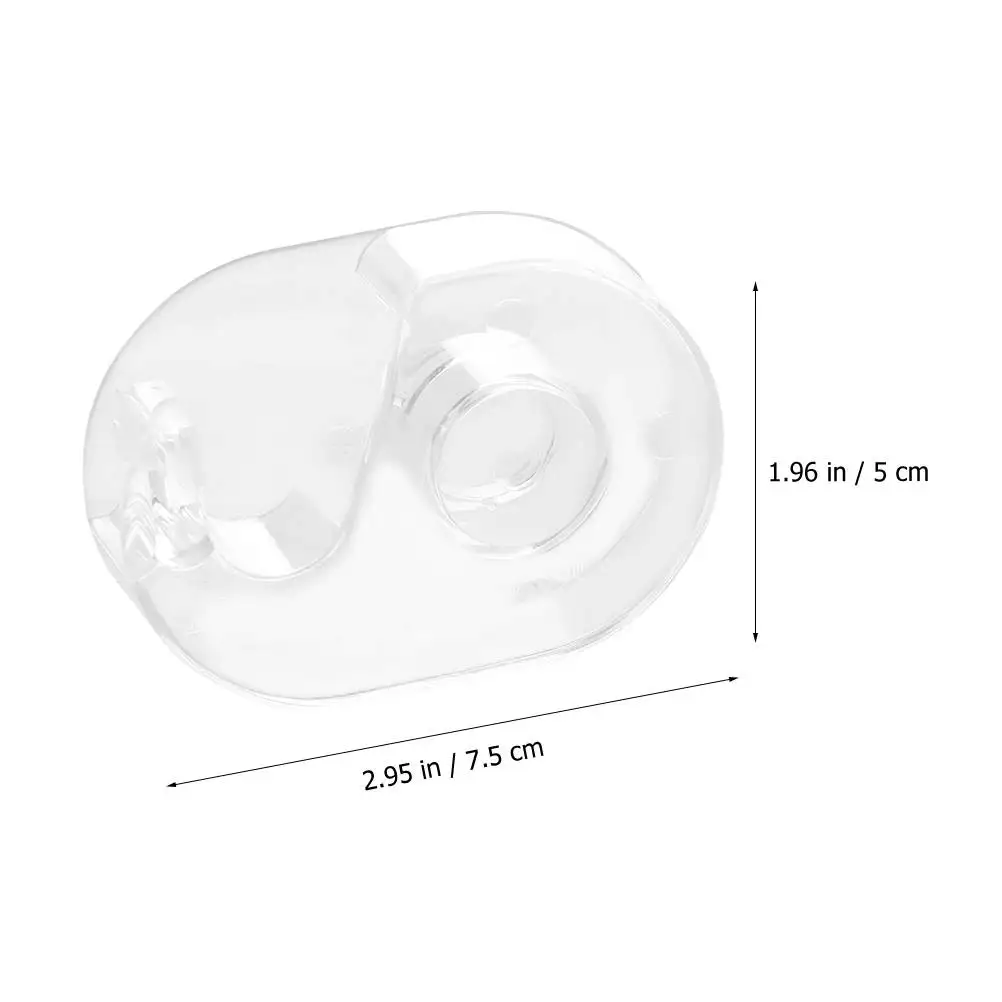 2Pcs Tape Holder Desk Supply Portable Fun Dispenser Professional Labels Stickers Office Use Reliable Design