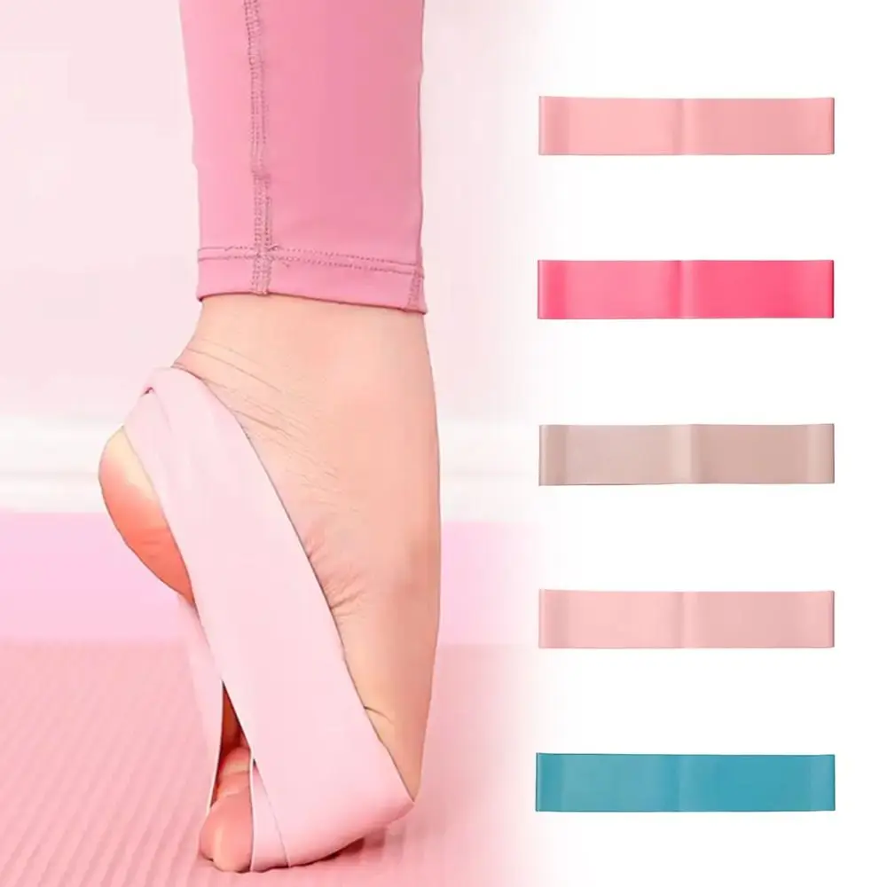 Latexes Ballets Training Pressing Insteps Skin Friendly Elastic Foot Bandages Professional Dance Practices Band Stretch Feet