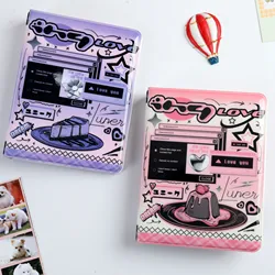 Cartoon Photo Booth Frames - Photo Booth Album For 2x6 Inch Photo Strips Wedding Album 2 x 6 Bookmark Holder 32 Pages 64 Photos