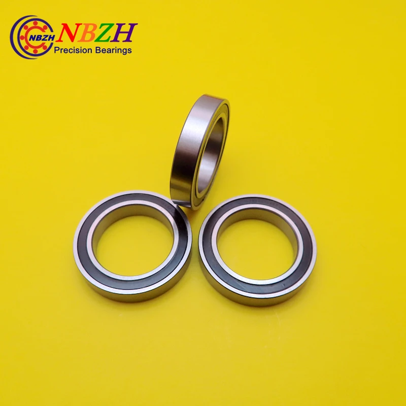 NBZH bearing10pcs/ Lot High Quality  ABEC-1 Z2V1  SUS440C Stainless Steel Bearings (Rubber Seal cover) S6805-2RS 25*37*7 Mm