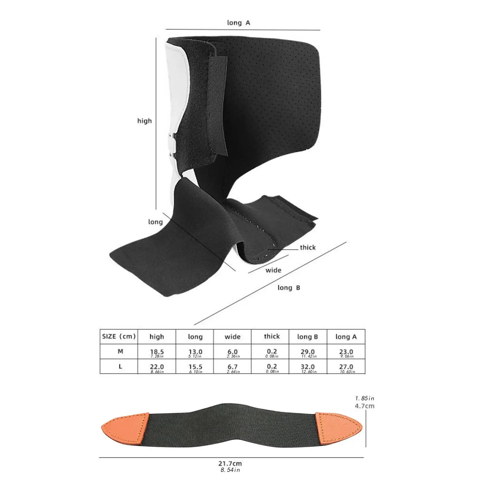 

Ортез для стопы при синдроме отвисающей стопы для мужчин и женщин, для повседневной ходьбы, легко носить с собой, прочная поддержка, застежка-липучка с ремешком