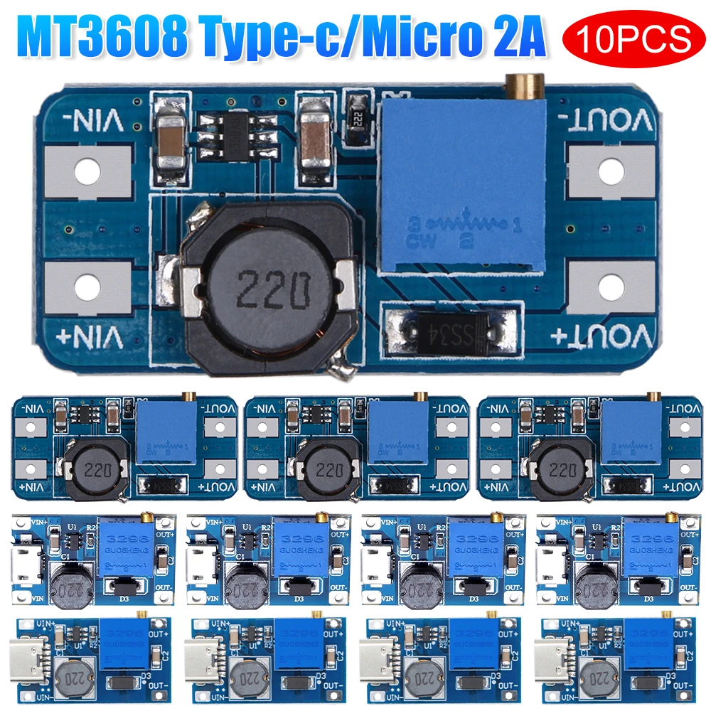 10PCS MT3608 2A Typ… - image