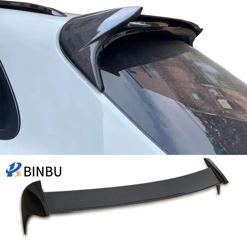 

Suitable for 14-22 years Porsche Macan Carbon Fiber Top Wing Retrofit No Punch Exterior Accessories Fixed Wind Wing