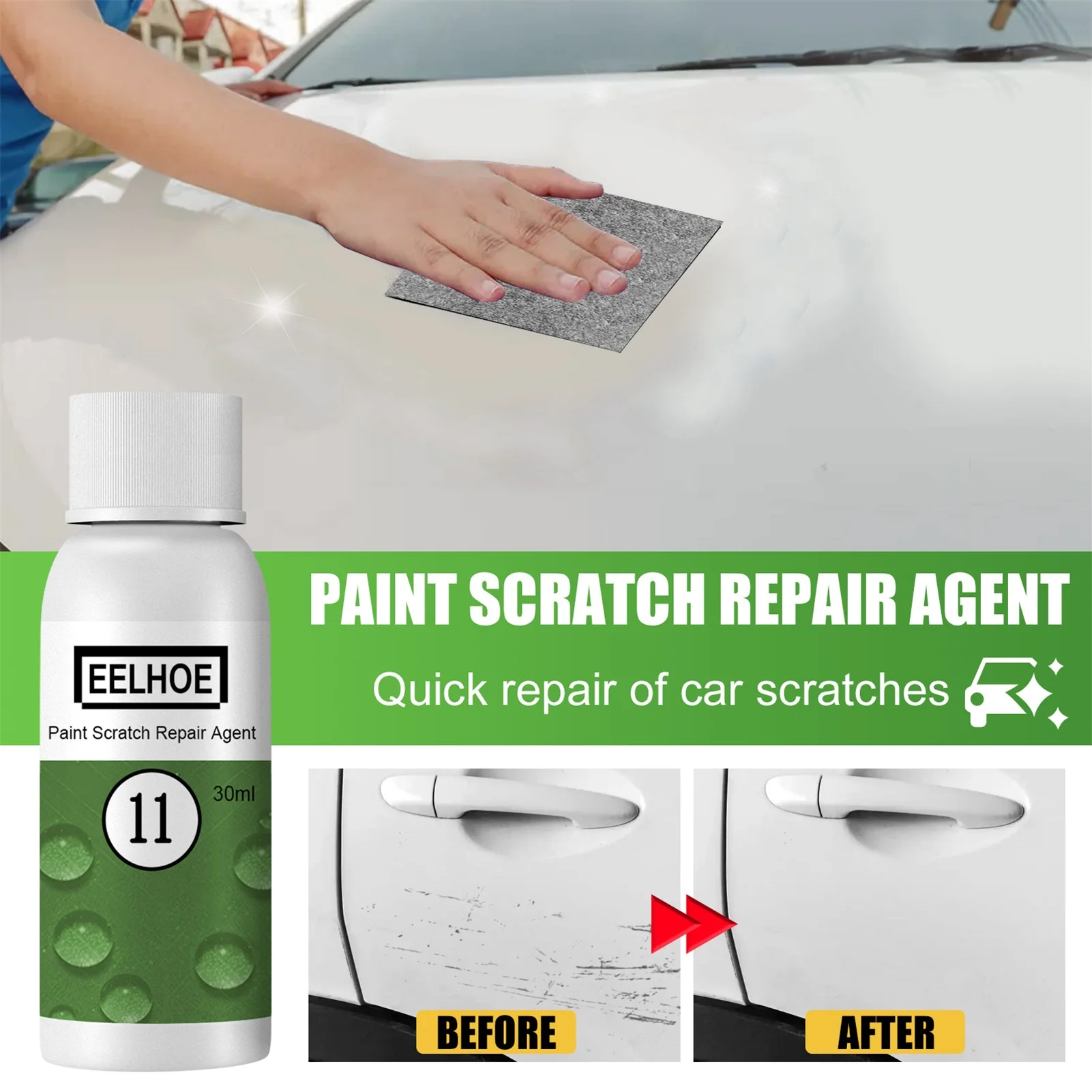 Car Paint Repair Scratch And Swirl Remover Slight Scratch Solution Repair Polish Care Maintenance Auto Detailing Scratch Repair