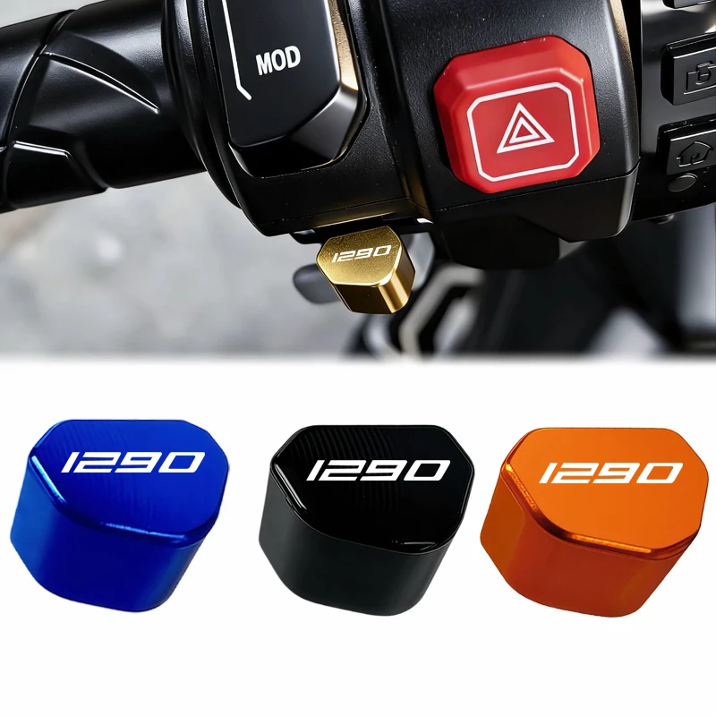 

CNC For KTM 1290 Super Adventure R/S/T ADV 2015-2026 Motorcycle turn signal switch button modification turn key cap Accessories