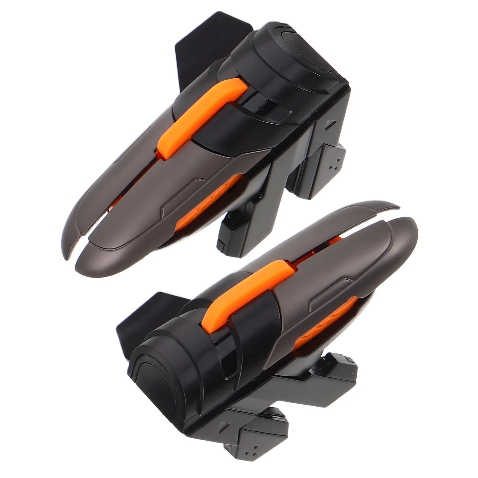 

1Pair Gaming Controller For Mobile Phone Six-Finger Trigger Design Sensitive Shoot Button Ergonomic Grip Stable Aiming Universal