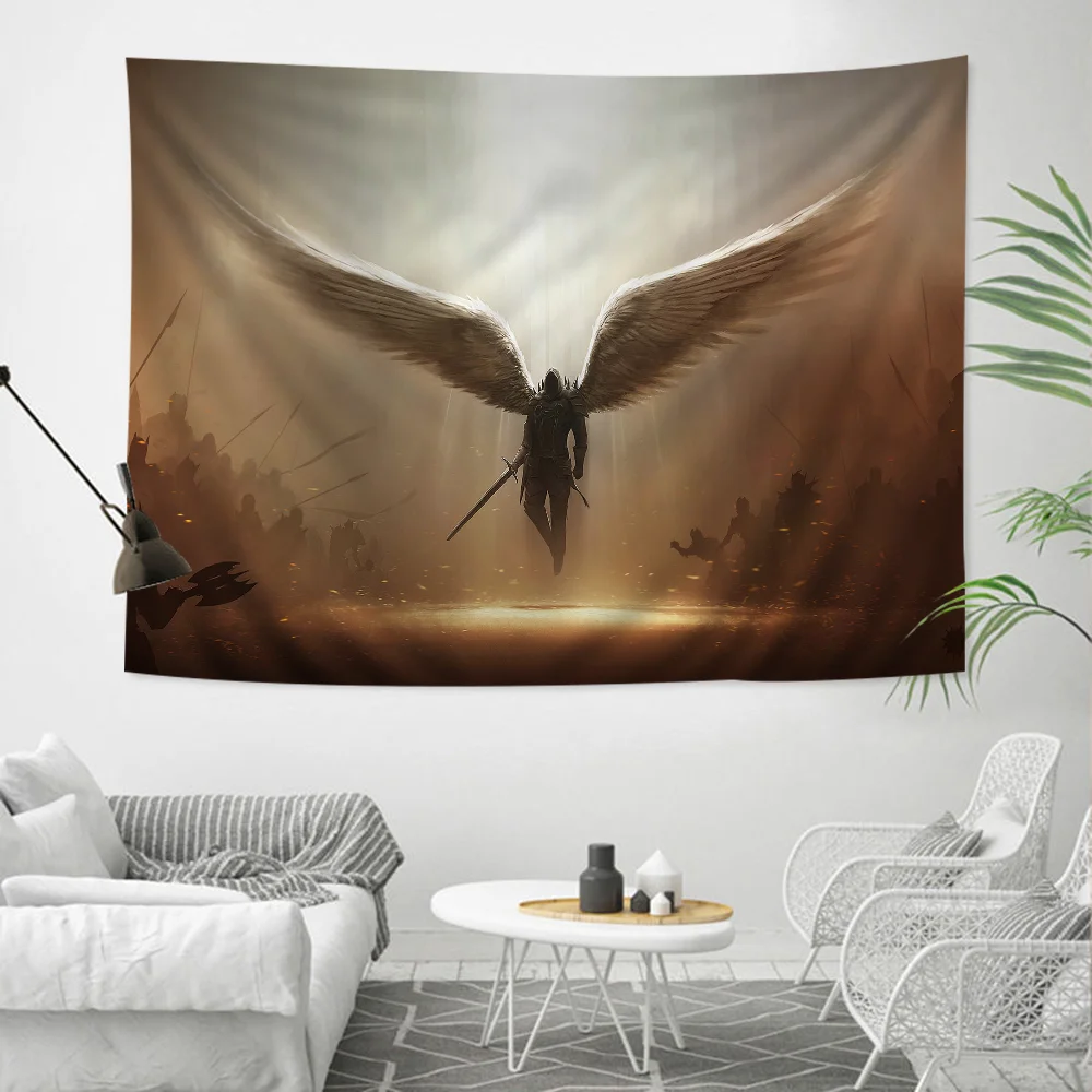 D-Diablo Anime Tapestry for Living Room Home Dorm Decor Home Decor