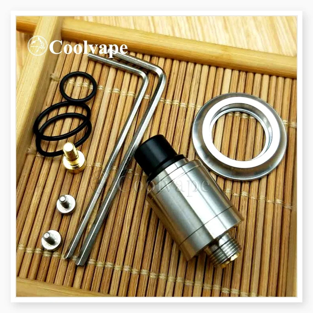 Wolfcoolvape Speed Revolution RDA 18mm Diameter Stainless Steel Atomizer for DIY Vaping