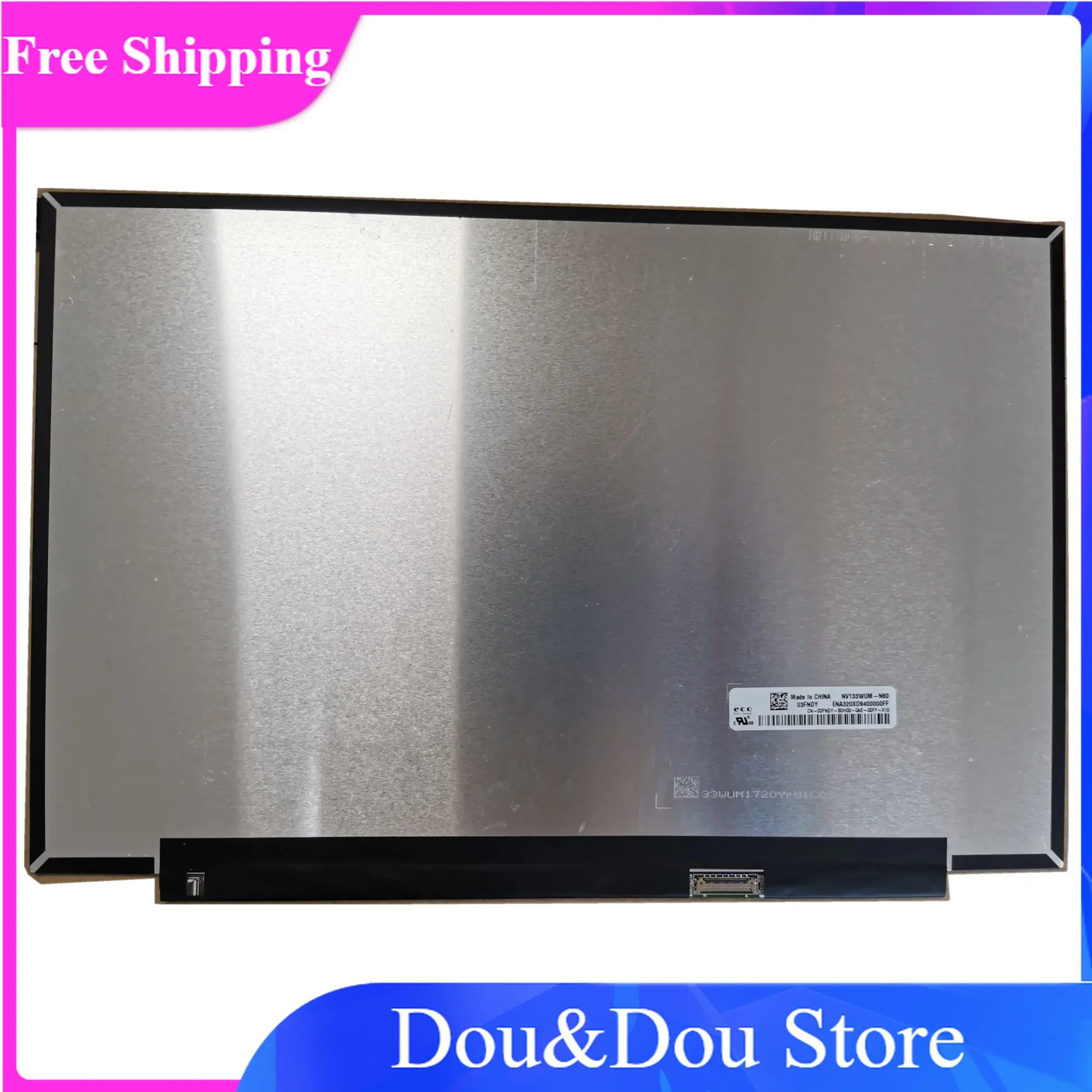 

NV133WUM-N60 03FNDY 1920×1200 13.3" IPS Laptop Display Panel Slim LED LCD Screen