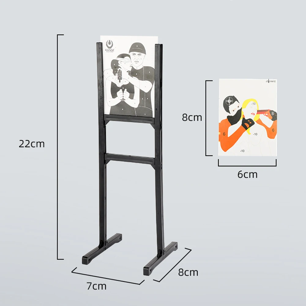 

ViiKONDO Shooting Target Accessory for 1/6 Action Figures Practice Paper Silhouette Mini Wargame Setting Props Army Collect Toy