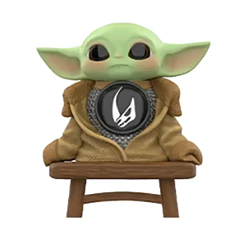 POP MART Star Wars Grogu Tiny But Mighty Serie Blind Box Mystery Box Spielzeug Puppe Niedliche Anime-Ornament-Kollektion