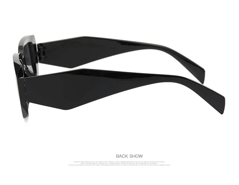 موضة ساحة النظارات الشمسية امرأة العلامة التجارية مصمم شخصية غير النظامية Vintage نظارات الشمس الإناث السفر الرجعية Oculos دي سول #5