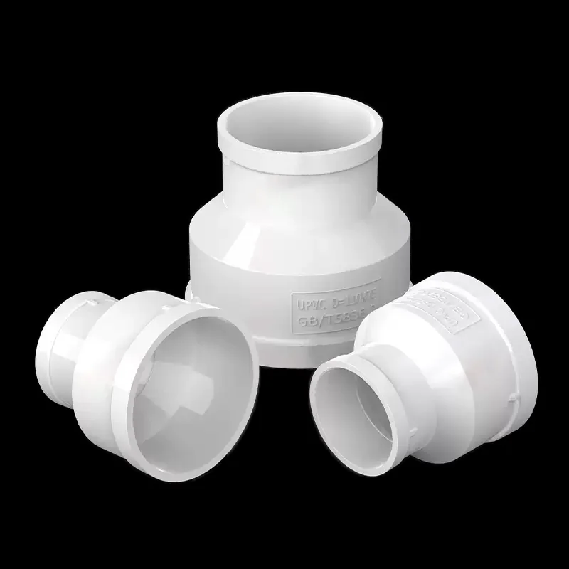 Picture 6: 1~2pc PVC Reducing Straight Connector Drain Pipe Adapter Drainage Fittings Garden Irrigation Water Tube Jointor 75*50~400*160mm