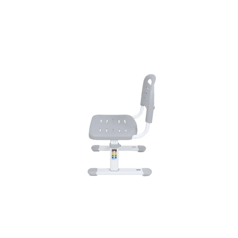 Conjunto de mesa e cadeira infantil para crianças Conjunto de mesa e cadeira cinza para crianças Mesa de estudo para estudantes