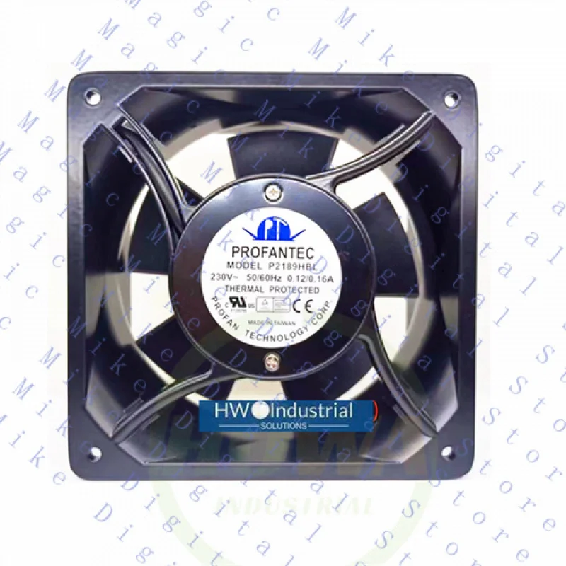 H  1/piece FOR PROFANTEC P2189HBL 230V 0.12/0.16A 17689 Inverter Axial Flow Cooling Fan