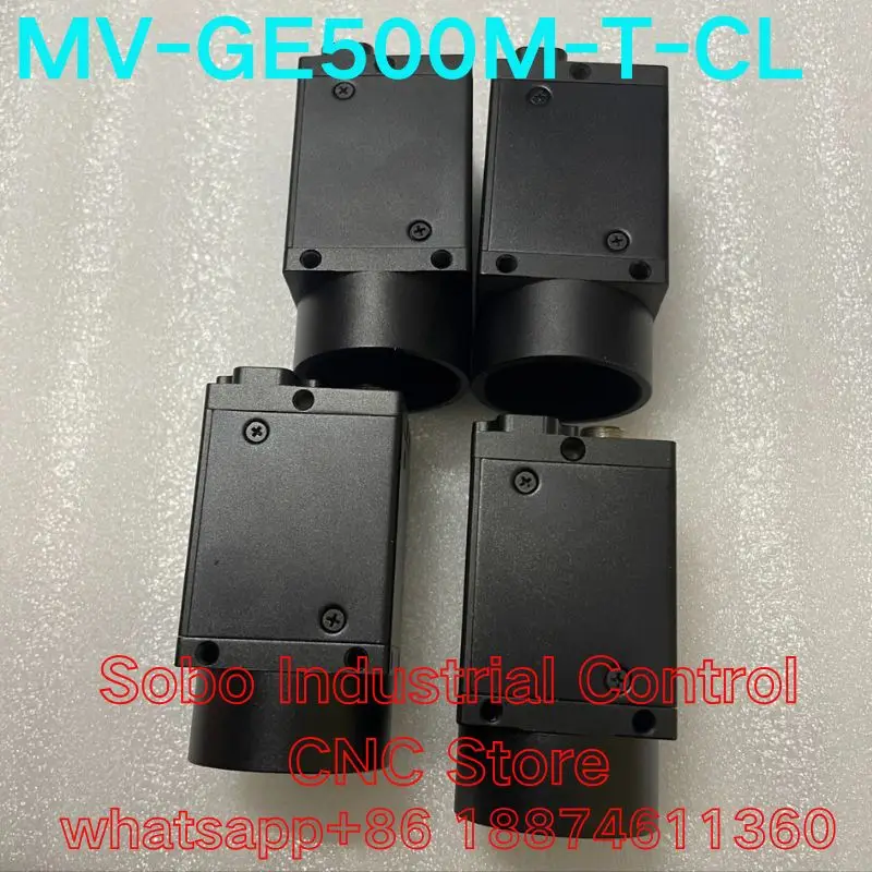 Second-hand tested OK Medview MV-GE500M-T-CL Industrial Camera 500W Pixel 1/2.5 Network Port Black and White