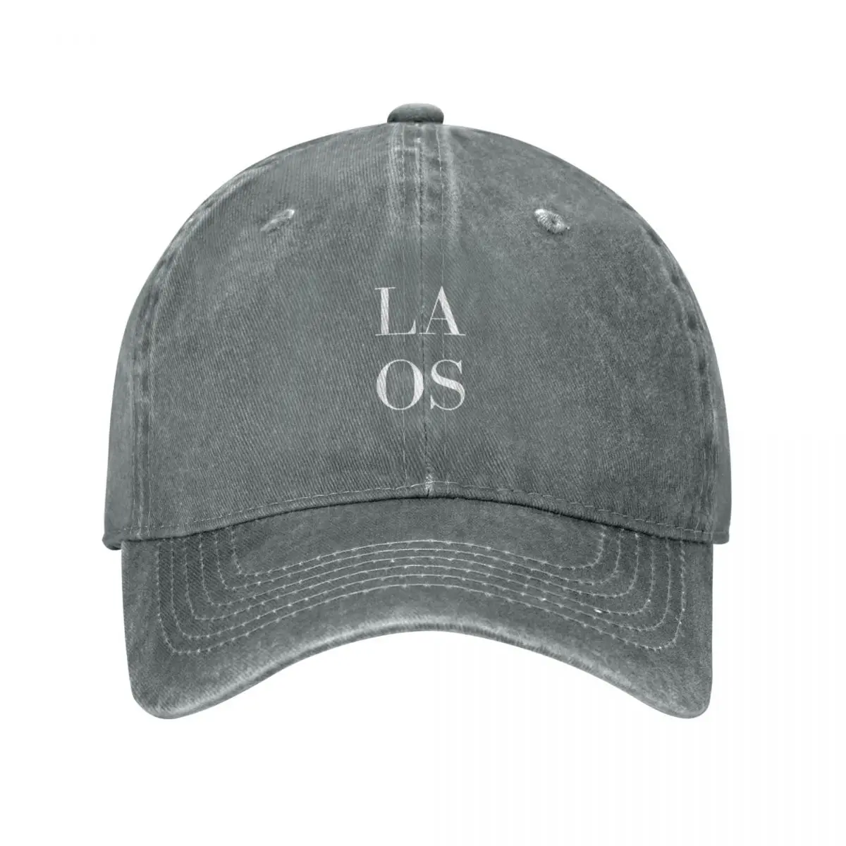 

Laos Minimalist Design Baseball Cap Ball Cap New In Hat funny hat Rave Women's Golf Clothing Men's