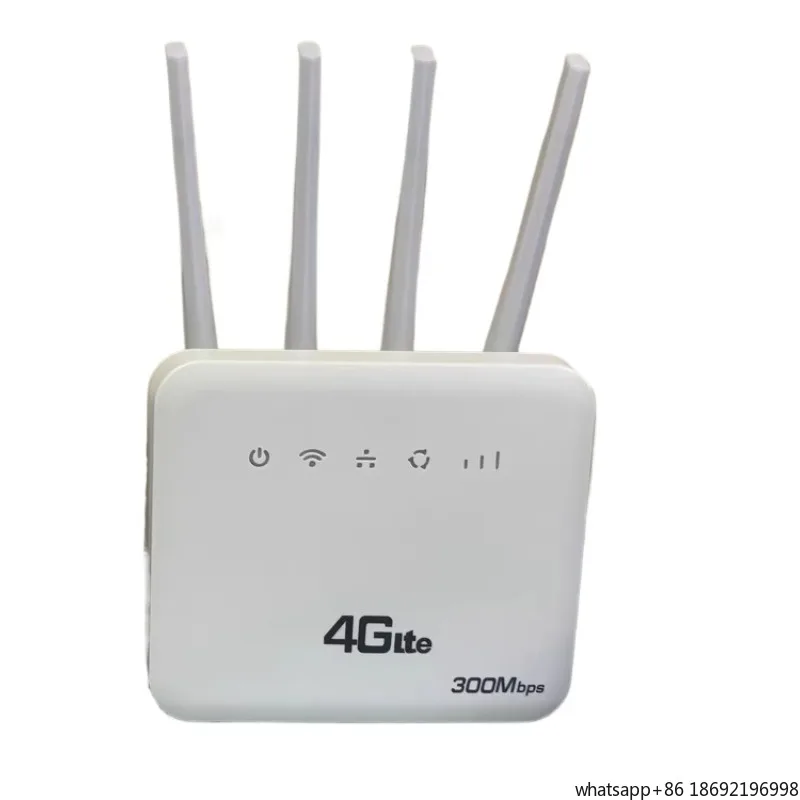 4G CPE Router Card Wireless Router WIFI6 Wireless Hotspot LTE Dual Port Router CLM920