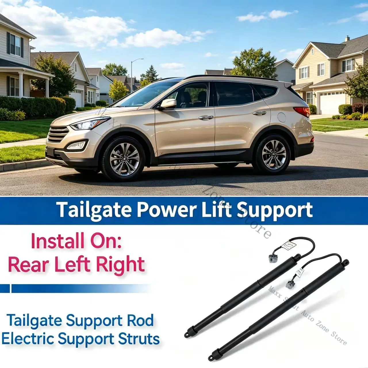 For Hyundai Santa Fe Sport 2013-2017 Electric Support Struts Rear Fender Power Hatch Lift Support 81780-2W600 817702W600