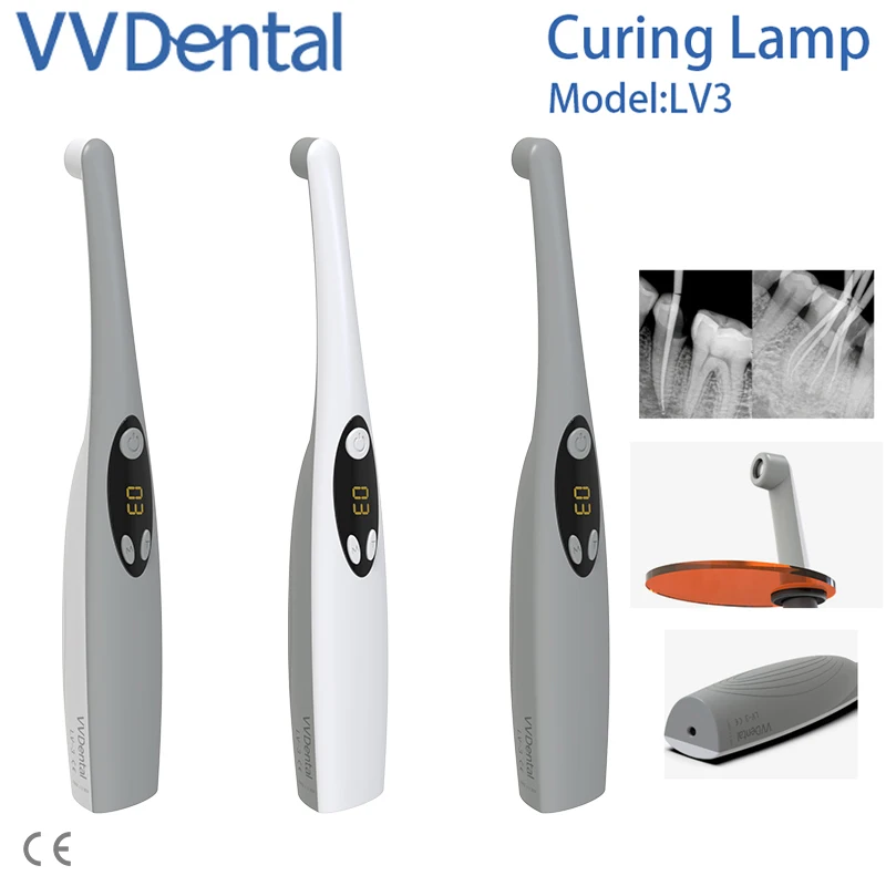 VVDental 2024 nuova lampada polimerizzante a LED dentale LV3 Led Resina Cure Light Resina Lampara strumenti dentali ortodonzia odontoiatria Equipmen